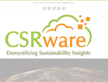 Tablet Screenshot of csrware.com
